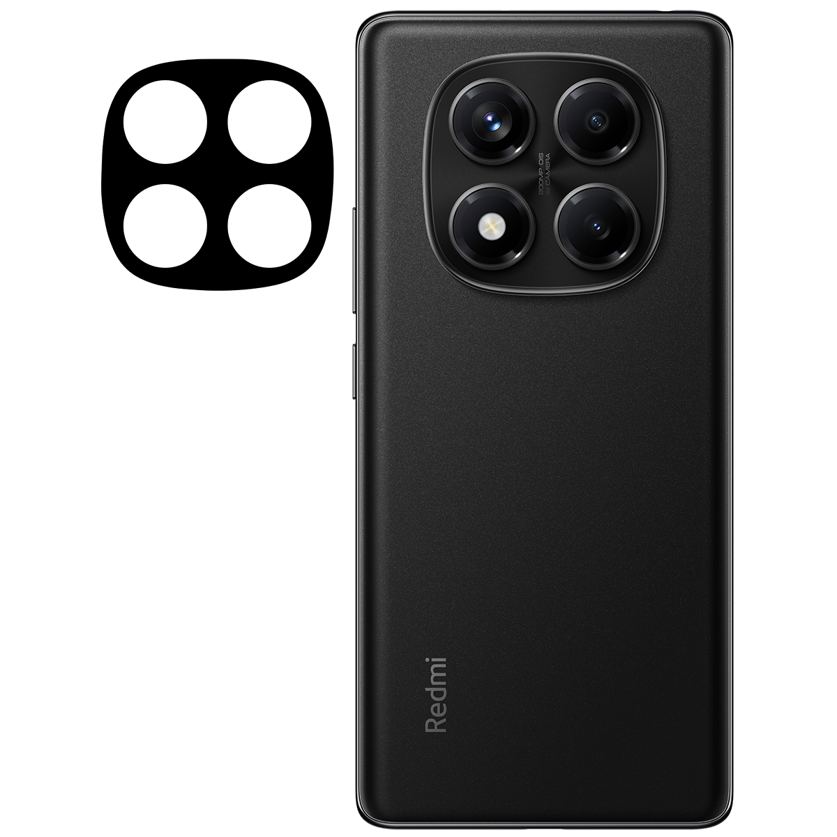 Szkło na aparat Bizon Glass Lens do Xiaomi Redmi Note 14 Pro 4G